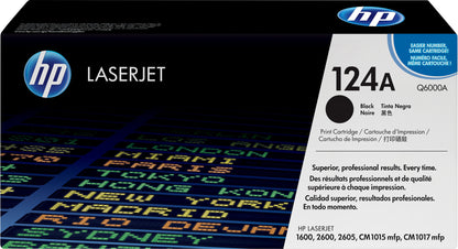 HP 124A Black Original LaserJet Toner Cartridge