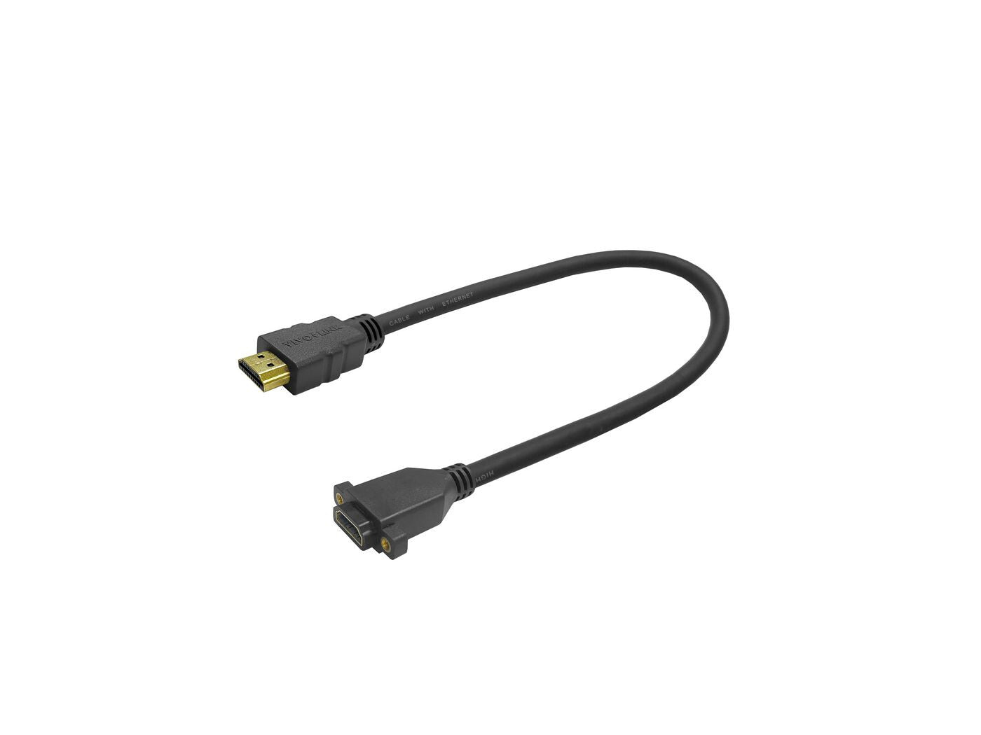 Vivolink Pro HDMI Cable F/M for wallplate