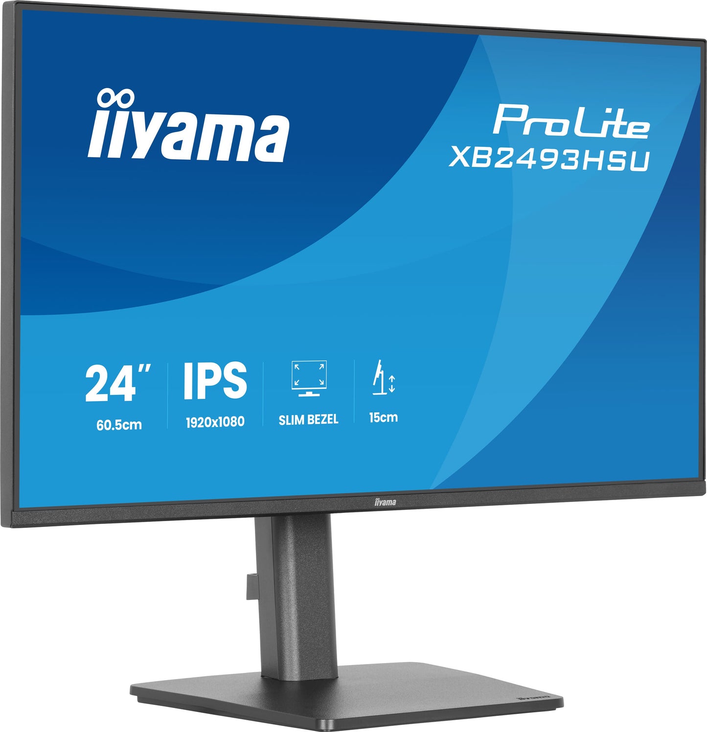 iiyama ProLite XB2493HSU-B1 computer monitor 60.5 cm (23.8") 1920 x 1080 pixels Full HD LED Black