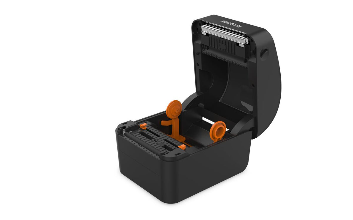 Capture Direct Thermal, 203dpi, Desktop, USB+Serial+Ethernet Black label printer