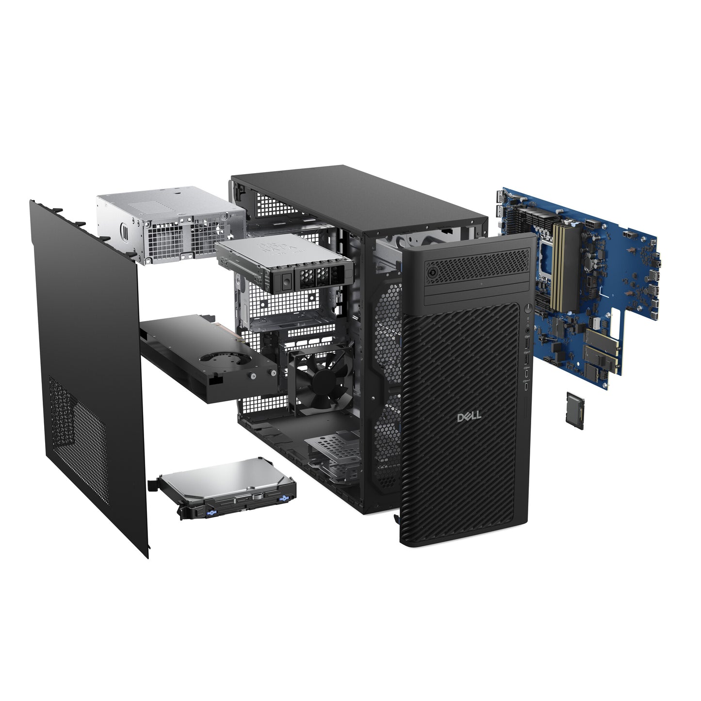 DELL Pro Max FCT2250 T2 Intel Core Ultra 7 265 32 GB DDR5-SDRAM 1 TB SSD NVIDIA RTX A1000 Windows 11 Pro Tower PC Black