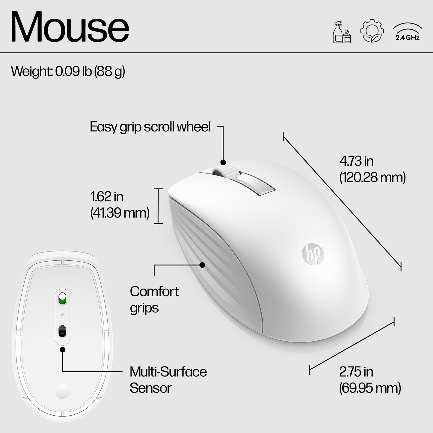 HP 655 Wireless Keyboard and Mouse Combo
