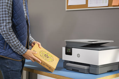 HP OfficeJet Pro 9120b Wireless All-in-One Color Printer, Two-sided printing; Copier, Scanner