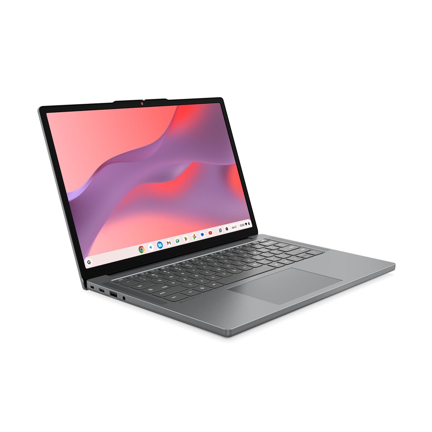 Lenovo Chrome 14M8911 MediaTek Kompanio 540 Chromebook 35.6 cm (14") WUXGA 8 GB LPDDR5x-SDRAM 128 GB UFS Wi-Fi 6E (802.11ax) ChromeOS Grey UK English