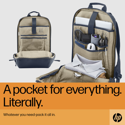 HP Travel 18 Liter 15.6 Iron Grey Laptop Backpack