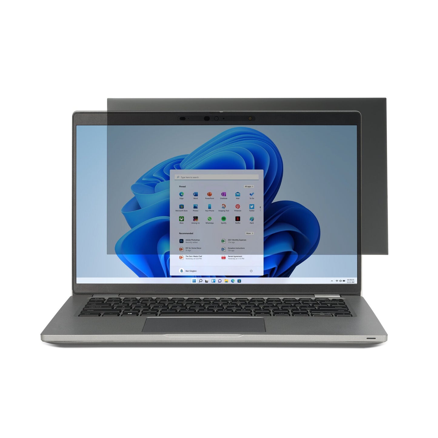 Kensington 2-way Removable Privacy Screen Filter for 16" Laptops 16:9