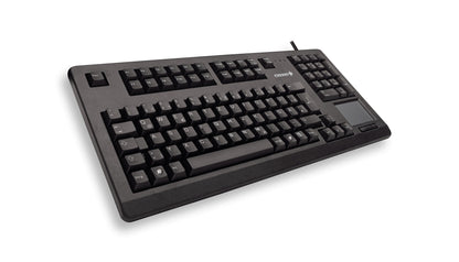 CHERRY TouchBoard G80-11900 Corded Keyboard with Touchpad, Black, USB, (QWERTY - UK)