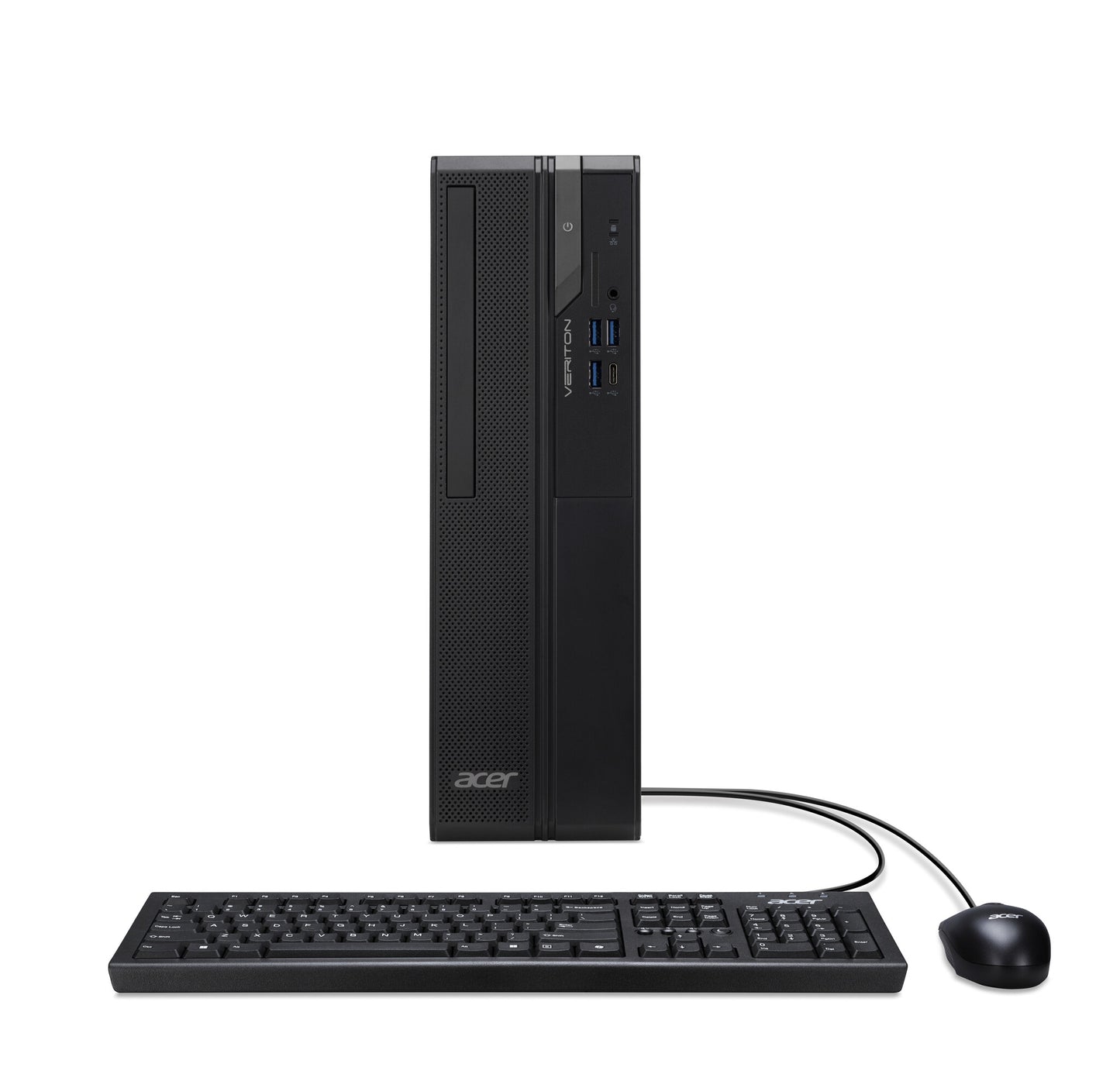 Acer Veriton 2000 compact desktop tower (VX2722G) - Intel Core i5, 16GB RAM, 512GB SSD, Windows 11 Pro, black