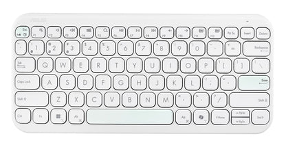ASUS Marshmallow KW100 keyboard Home Bluetooth White