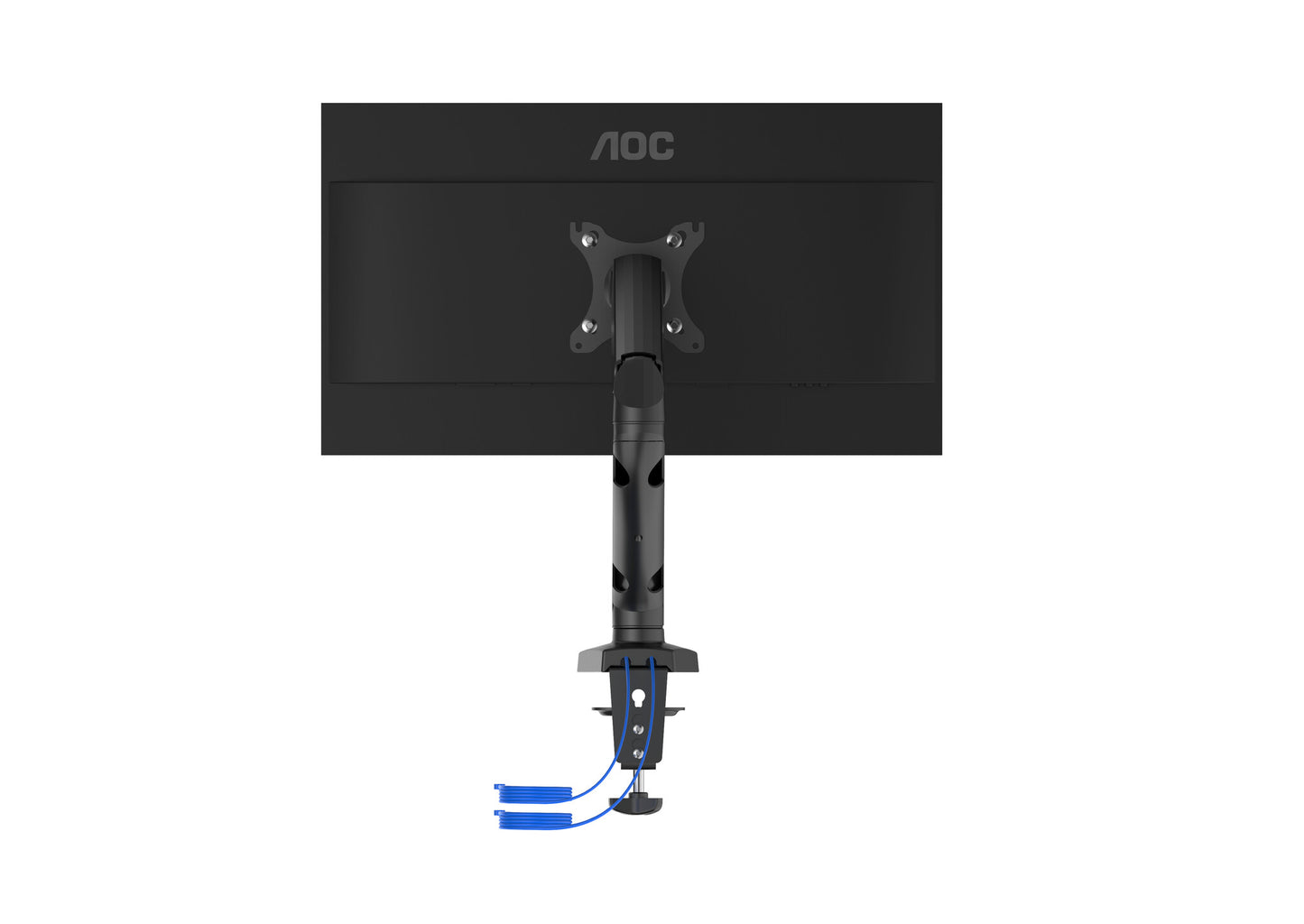 AOC AS110DX monitor mount / stand 81.3 cm (32") Desk Black