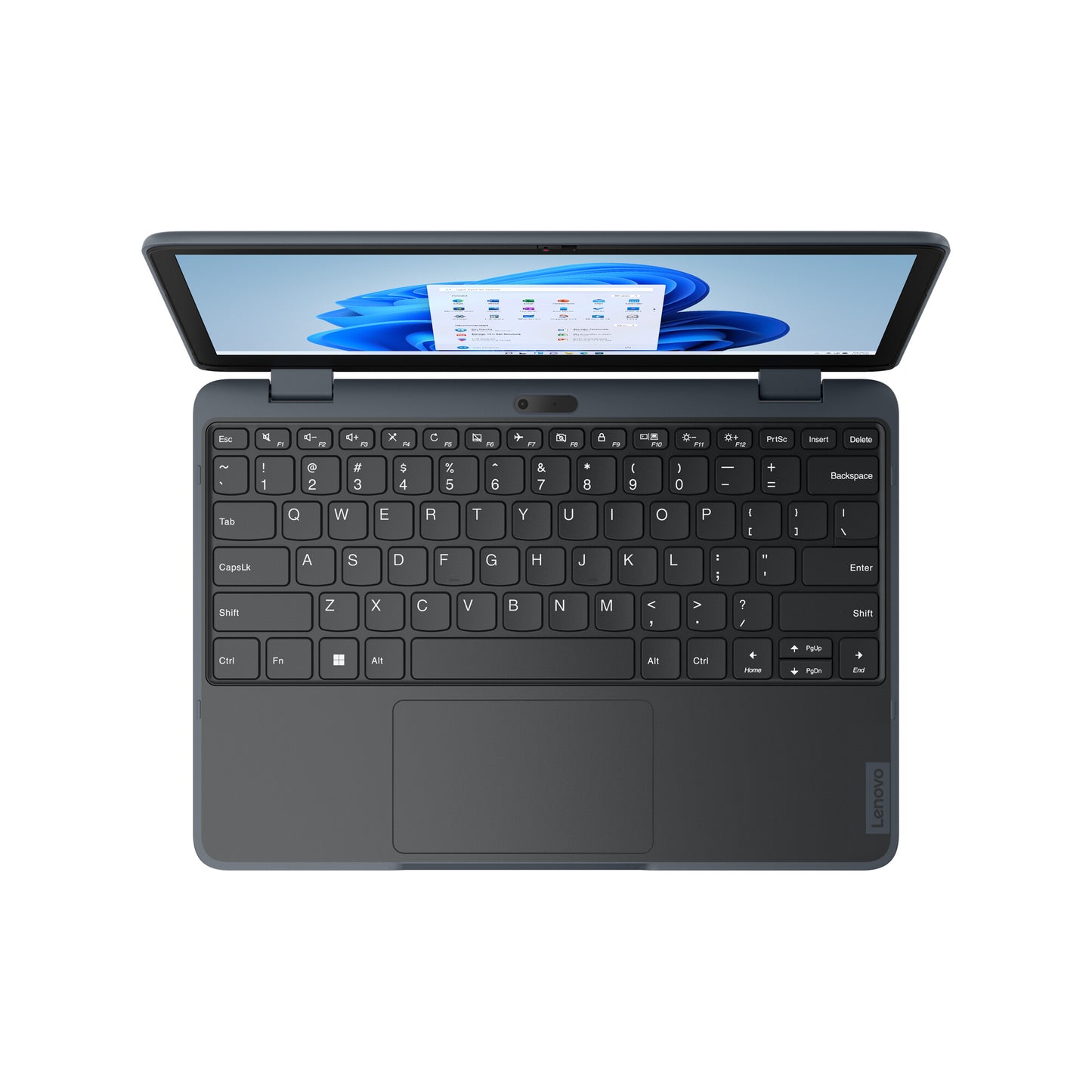 Lenovo 300w Yoga Gen 4 Intel® N N100 Hybrid (2-in-1) 29.5 cm (11.6") Touchscreen HD 4 GB LPDDR5-SDRAM 128 GB SSD Wi-Fi 6 (802.11ax) Windows 11 Pro Academic Grey