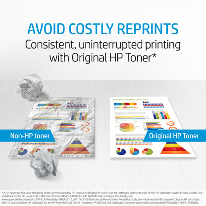 HP 124A Black Original LaserJet Toner Cartridge