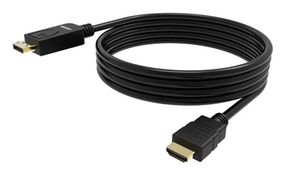 Vision TC 2MDPHDMI8K/BL video cable adapter 2 m DisplayPort HDMI Black