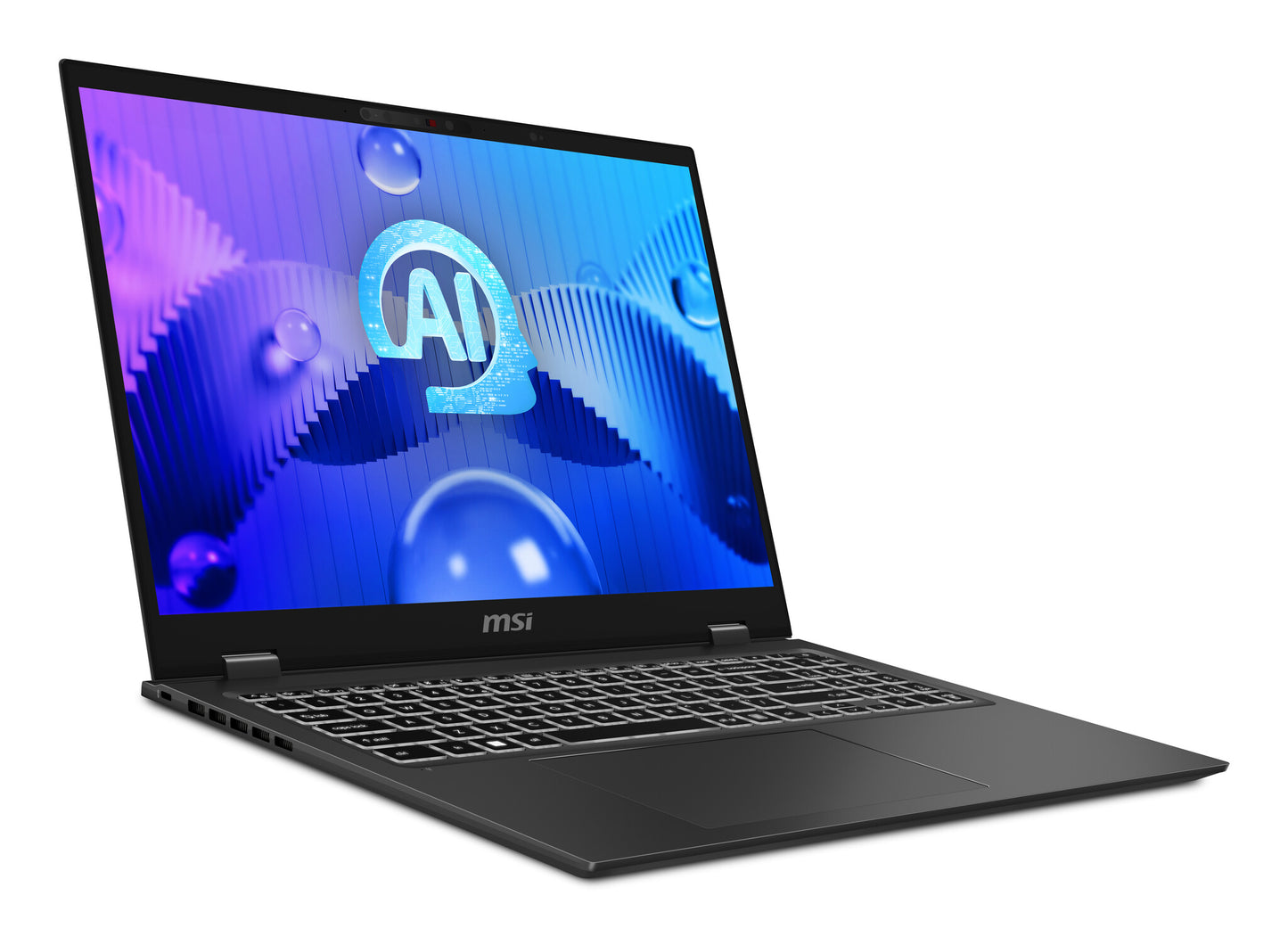 MSI Prestige 16 AI Studio B1VFG-034UK Intel Core Ultra 7 155H Laptop 40.6 cm (16") Quad HD+ 32 GB LPDDR5-SDRAM 1 TB SSD NVIDIA GeForce RTX 4060 Wi-Fi 7 (802.11be) Windows 11 Home Advanced Grey