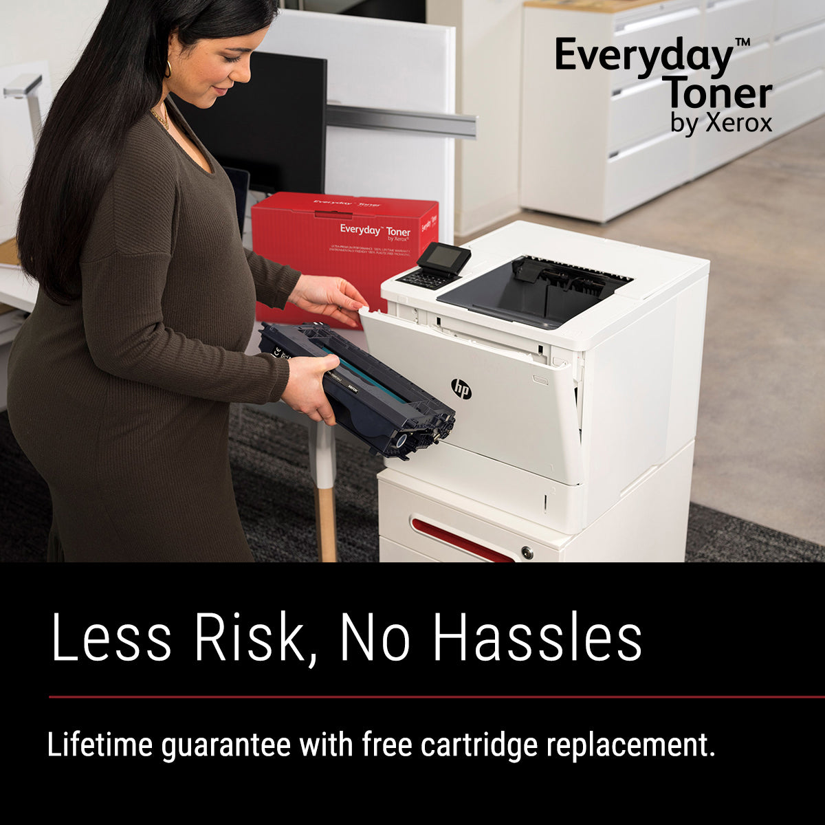 Everyday™ Mono Toner by Xerox compatible with Brother TN3380, Standard capacity