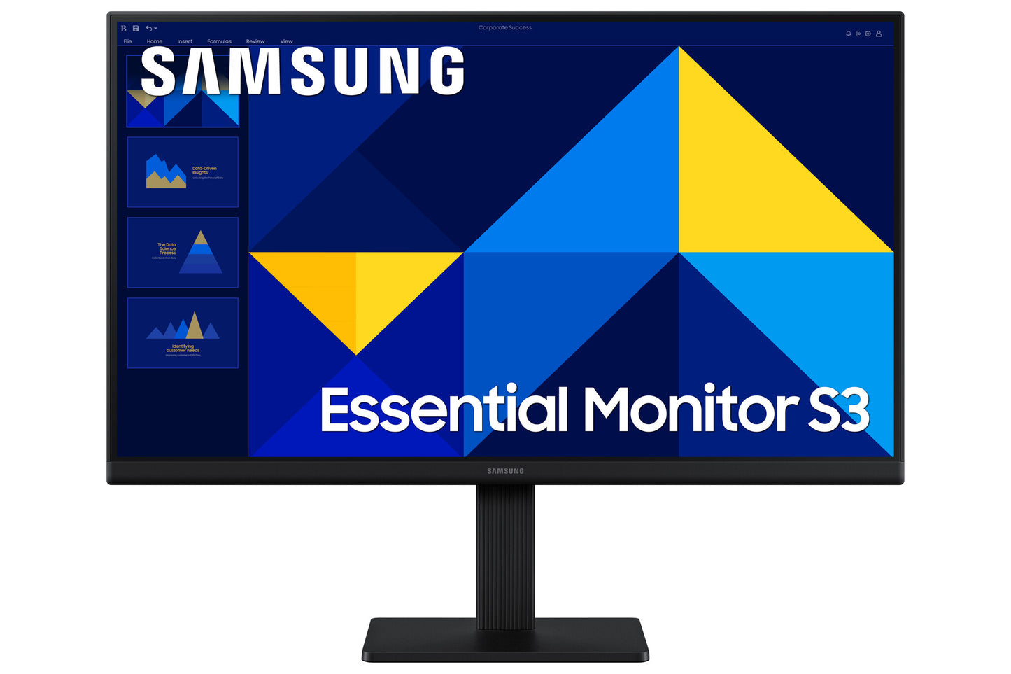 Samsung S27D300GAU computer monitor 68.6 cm (27") 1920 x 1080 pixels Full HD LCD Black