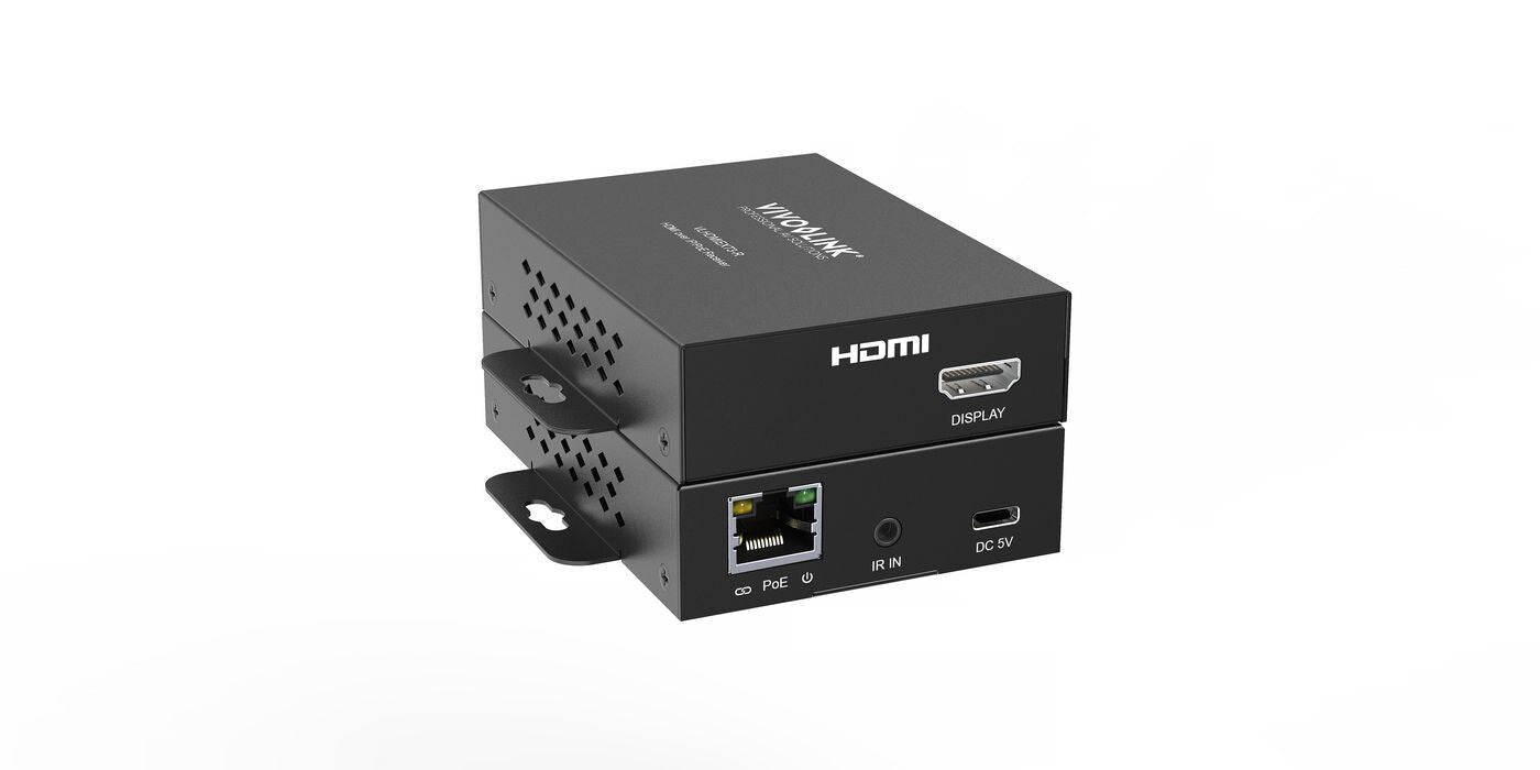 Vivolink VLHDMIEXT3-R AV extender AV transmitter Black