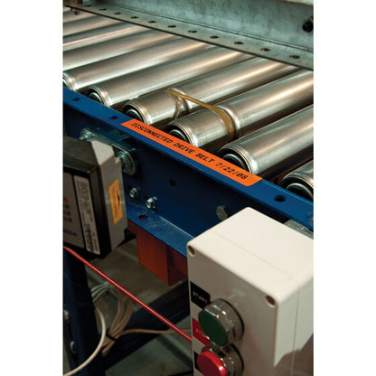 Brady M21-750-595-OR printer label Orange Self-adhesive printer label