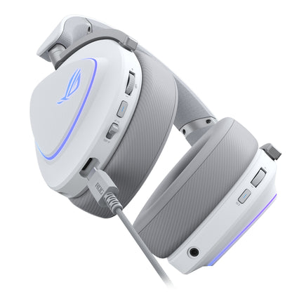 ASUS ROG Delta II Headset Wired & Wireless Head-band Gaming USB Type-C Bluetooth White