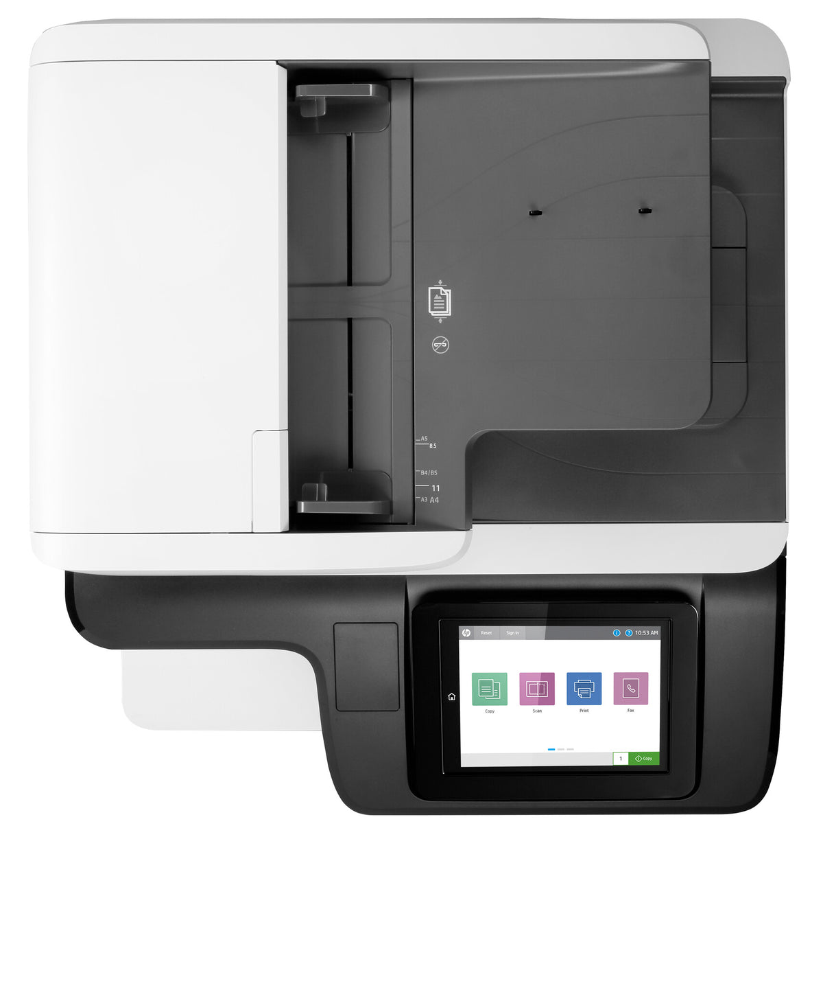 HP Color LaserJet Enterprise LaserJet Enterprise M776dn Multifunction Color Printer, Ethernet Only; Copier, Scanner