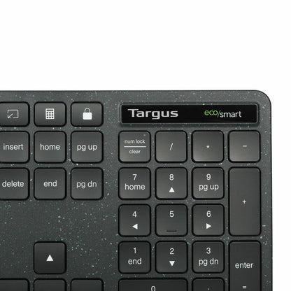 Targus EcoSmart AKB874UK keyboard Universal USB QWERTY UK English Black