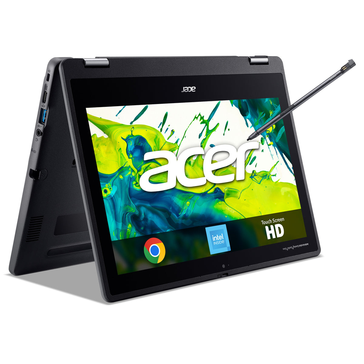 Acer Chromebook Spin 511 convertible (R757TN) - Intel N150, 8GB RAM, 128GB, 11.6" HD touchscreen, Chrome OS