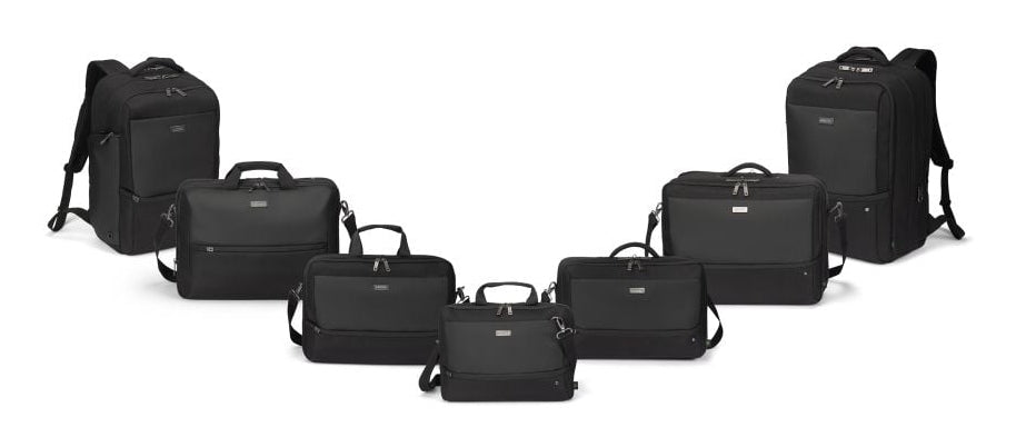 DICOTA D32163-RPET laptop case 43.9 cm (17.3") Briefcase Black