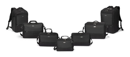 DICOTA D32163-RPET laptop case 43.9 cm (17.3") Briefcase Black