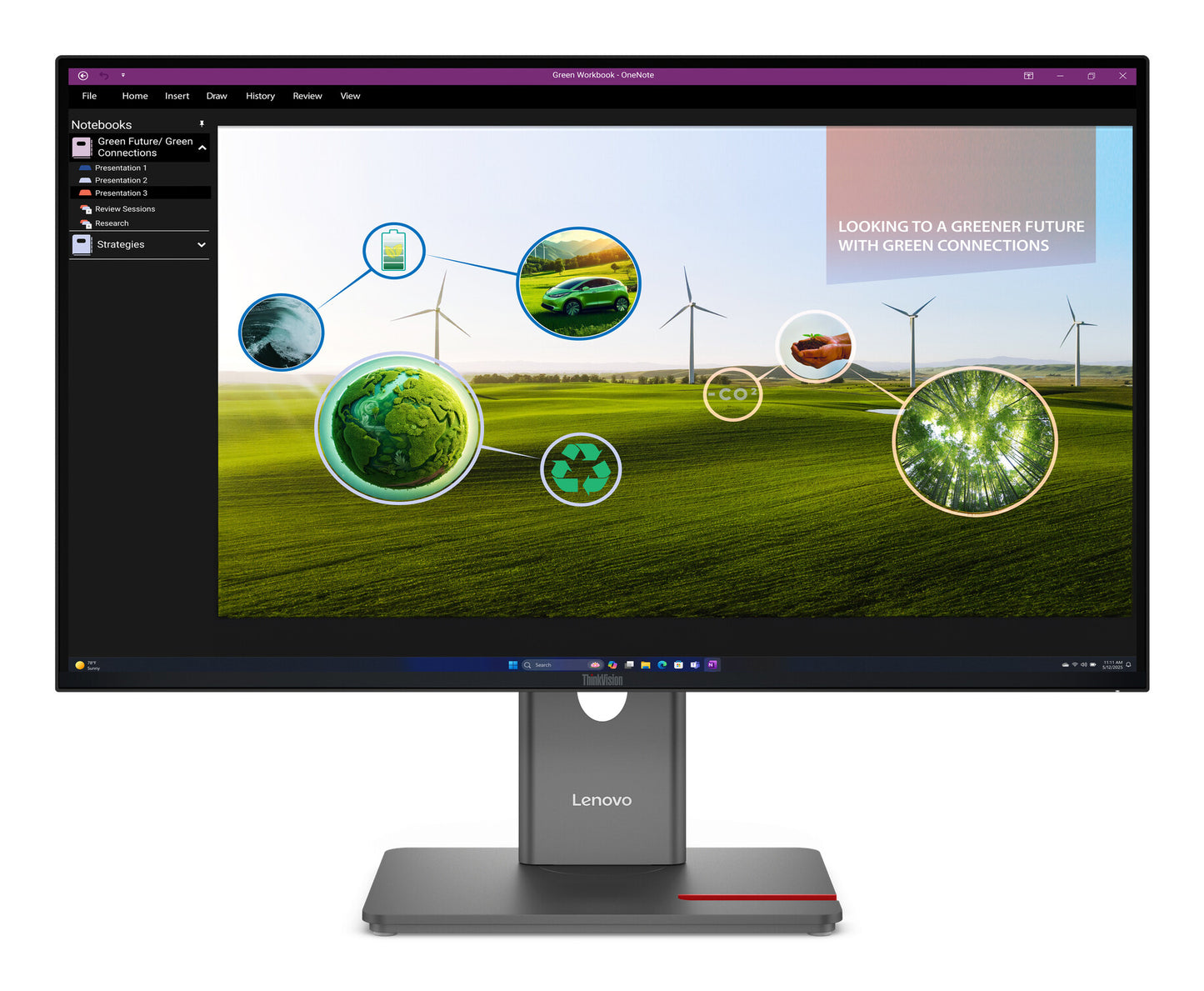Lenovo ThinkVision P27Q-40 Monitor