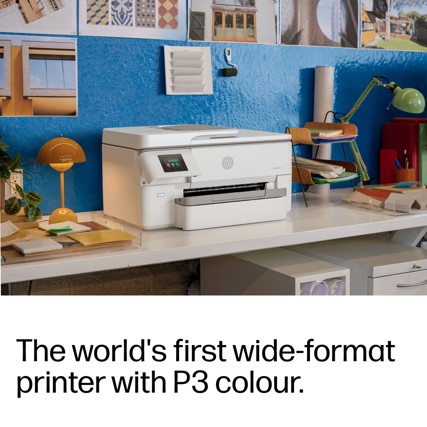 HP OfficeJet Pro 9720e Wireless All-in-One Color Printer, Two-sided printing; Copier, Scanner