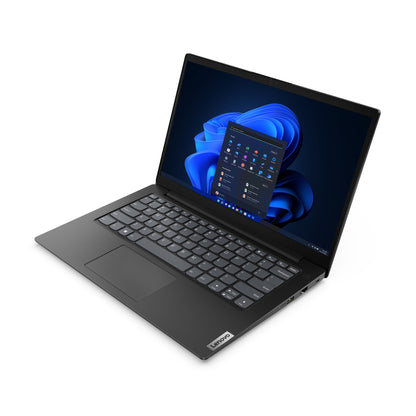 Lenovo V14 G4 AMN AMD Ryzen™ 5 7520U Laptop 35.6 cm (14") Full HD 8 GB LPDDR5-SDRAM 256 GB SSD Wi-Fi 6 (802.11ax) Windows 11 Pro UK English Black