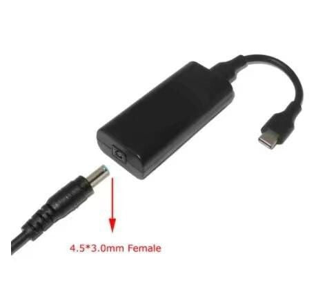 CoreParts MBXUSBC-CO0006 cable gender changer 4.5*3.0 USB C Black