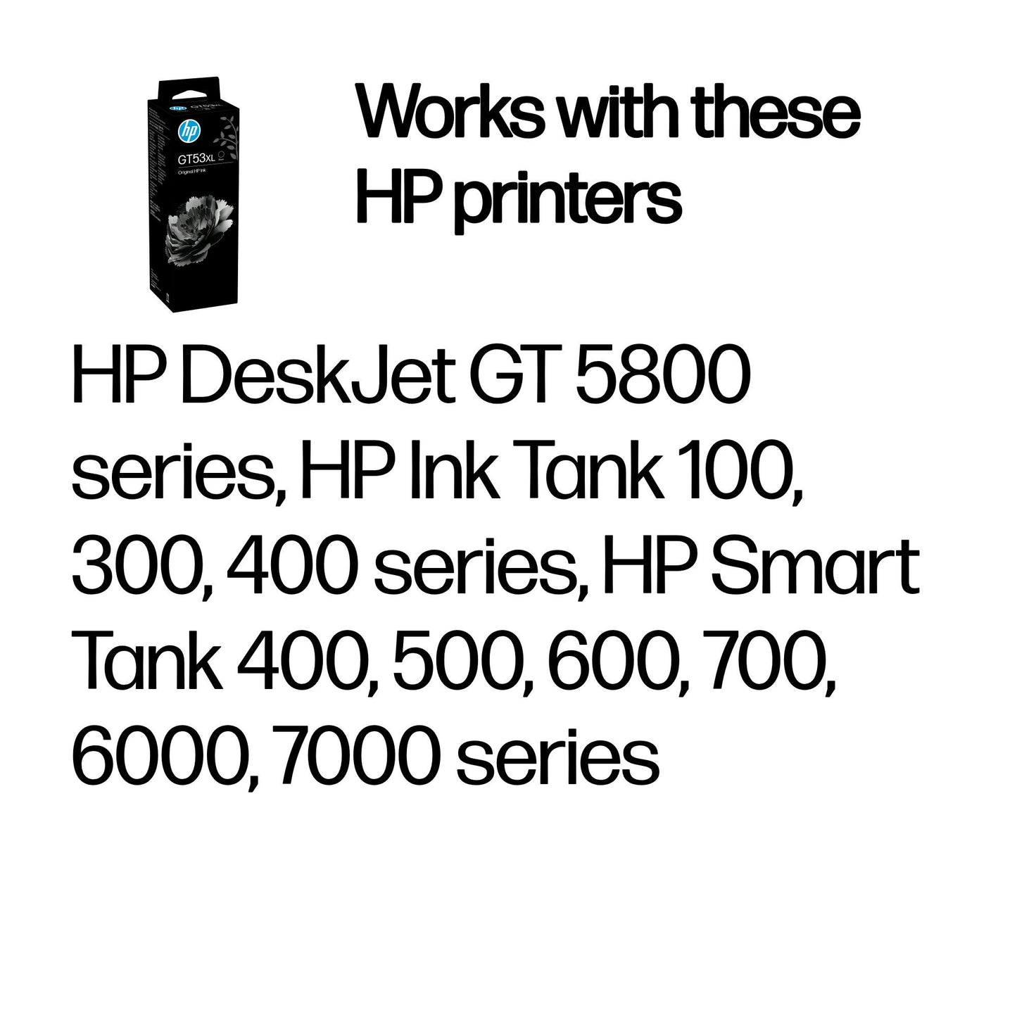 HP GT53XL 135-ml Black Original Ink Bottle