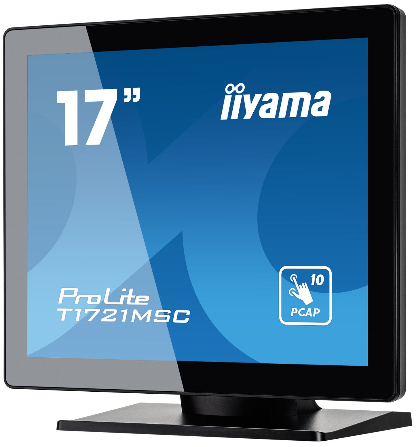 iiyama ProLite T1721MSC-B2 computer monitor 43.2 cm (17") 1280 x 1024 pixels SXGA LED Touchscreen Tabletop Black