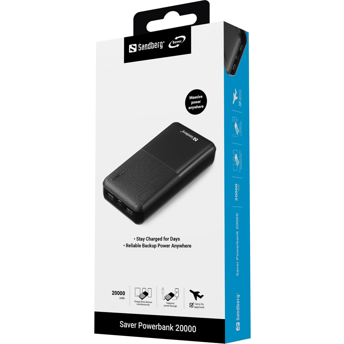 Sandberg Saver Powerbank 20000