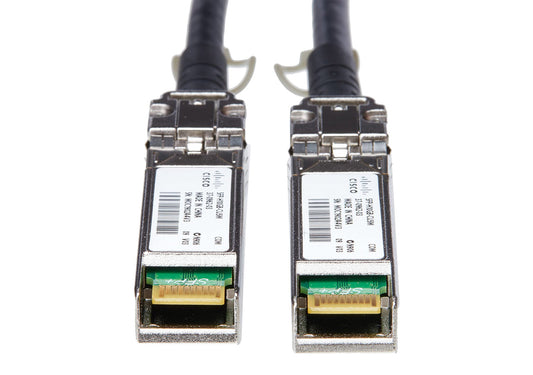 Cisco 10G Direct Attach Twinax SFP+ Cable, Passive, 30AWG Cable Assembly, 5 M, Grey, 5-Year Standard Warranty (SFP-H10GB-CU5M=)