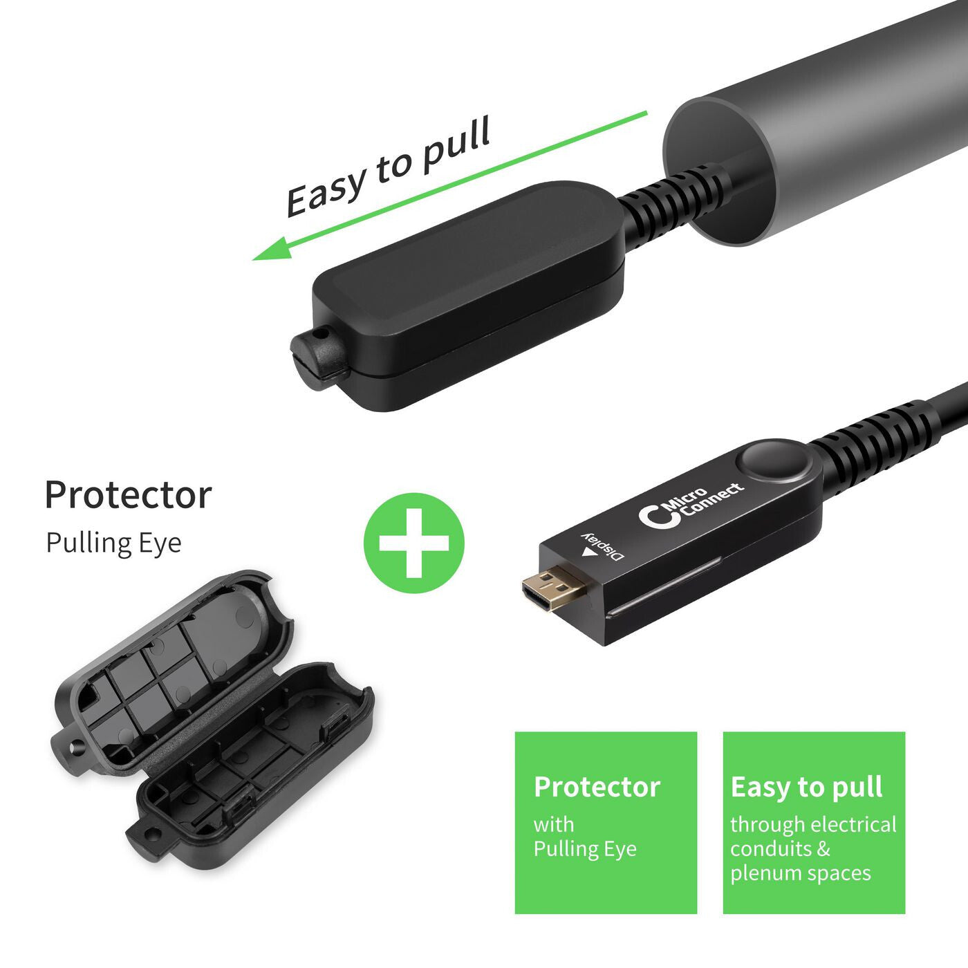 Microconnect Premium Optic HDMI A-D Cable