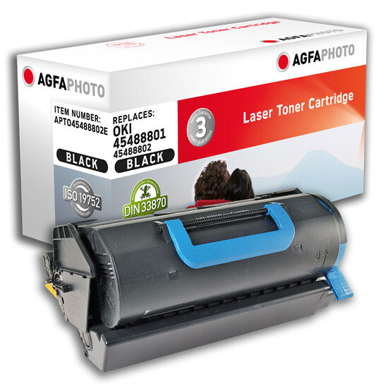 AgfaPhoto APTO45488802E toner cartridge 1 pc(s) Compatible Black