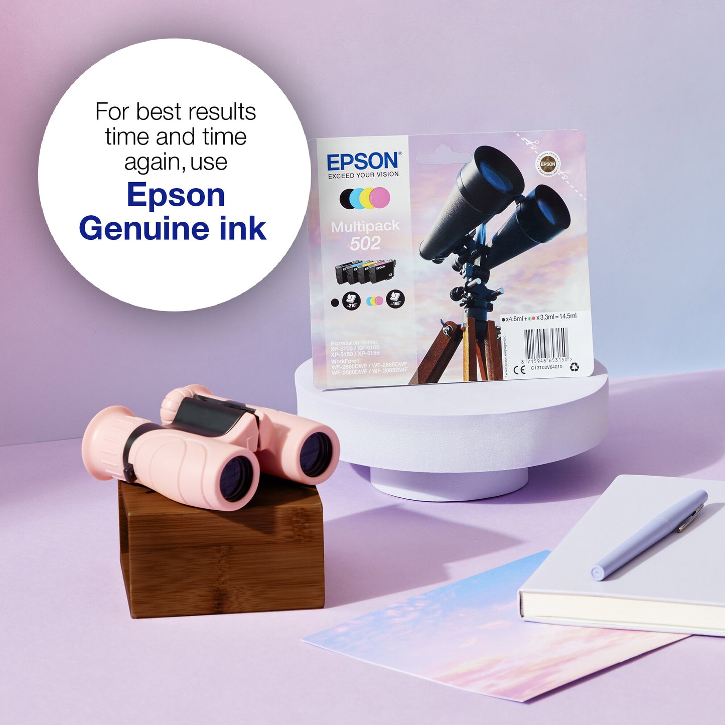Epson Singlepack Yellow 502XL Ink