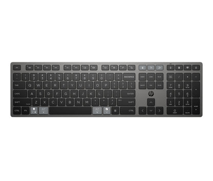 HP KBD 720Multi-DeviceRchrgblWL FR keyboard Home/Office USB + Bluetooth Black