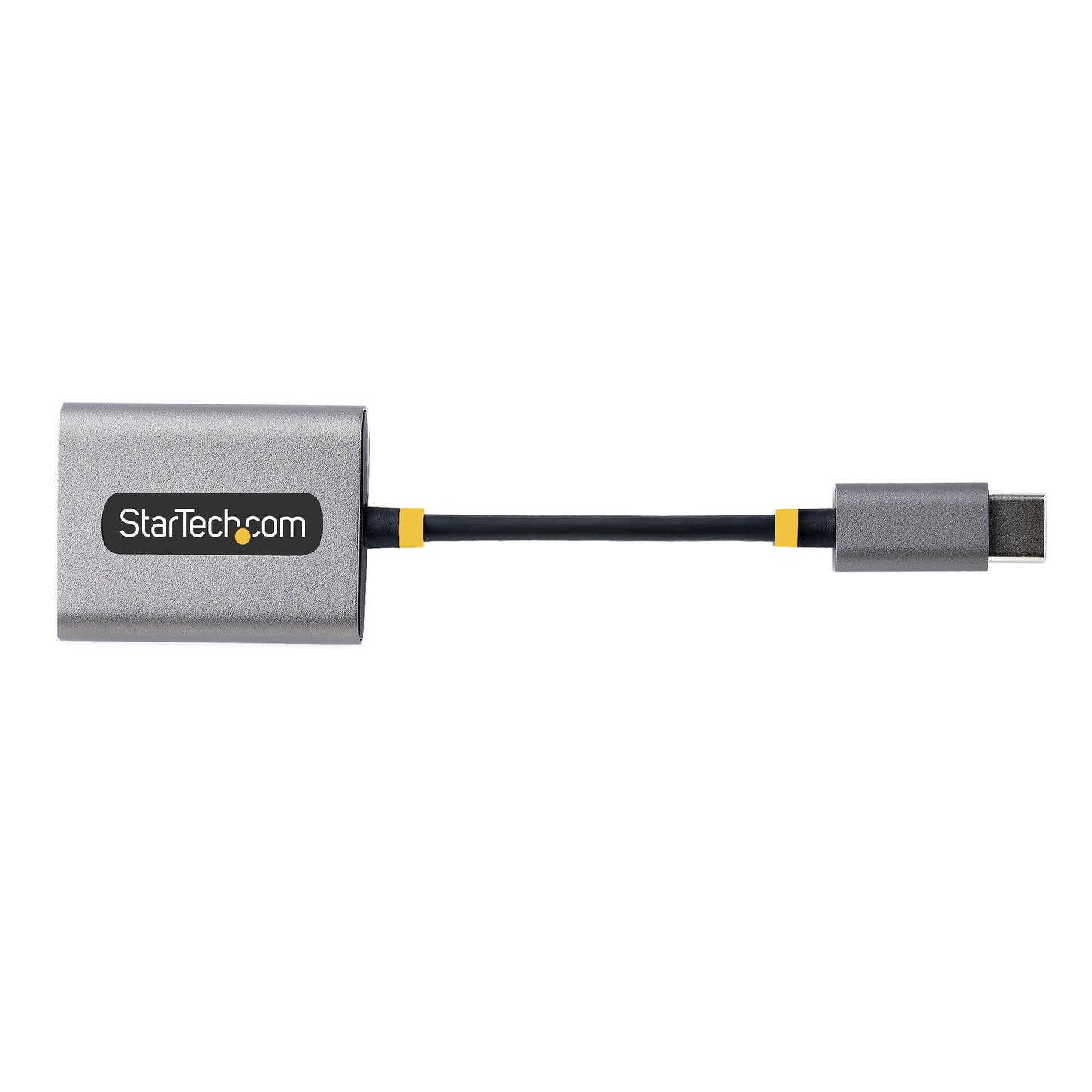 StarTech.com USB-C Headphone Splitter, USB Type C Dual Headset Adapter w/Mic Input, USB C to 3.5mm Audio Adapter/Earphone Dongle, USB C to Audio Jack/Aux Output, 24-bit DAC