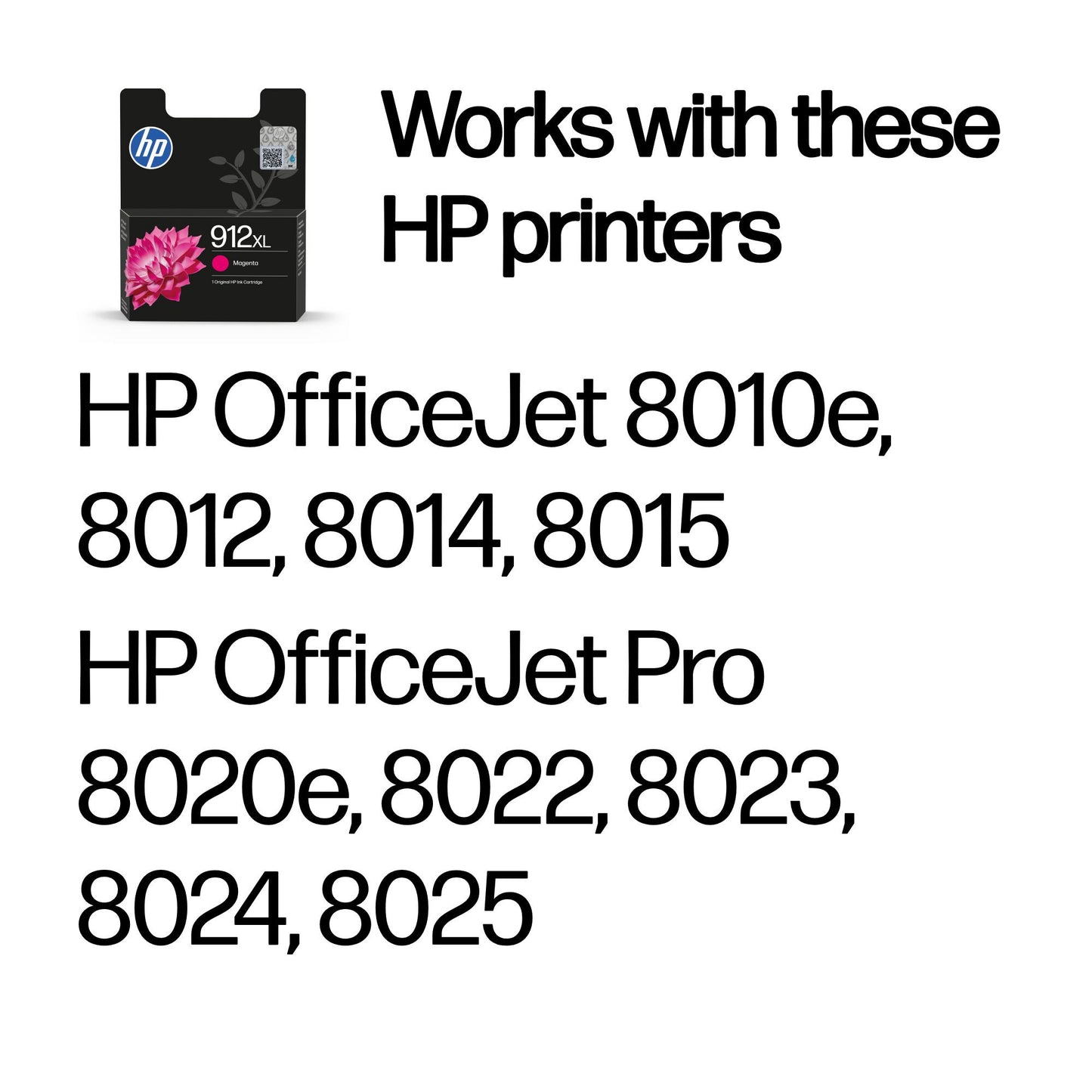 HP 912XL High Yield Magenta Original Ink Cartridge