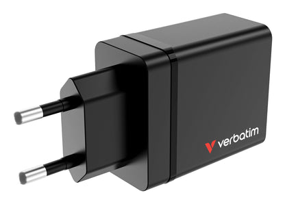 Verbatim 49700 mobile device charger Universal Black AC Fast charging Indoor