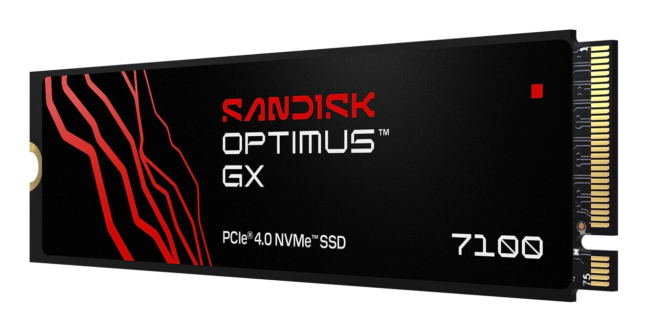 SanDisk Optimus GX 7100 500 GB M.2 PCI Express 4.0 NVMe TLC 3D NAND