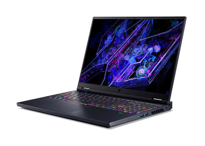 Acer Predator PH16-72 Intel® Core™ i9 i9-14900HX Laptop 40.6 cm (16") WQXGA 16 GB DDR5-SDRAM 1 TB SSD NVIDIA GeForce RTX 4070 Wi-Fi 6 (802.11ax) Windows 11 Home Black