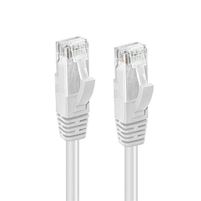 Microconnect UTP503W networking cable White 3 m Cat5e U/UTP (UTP) Round