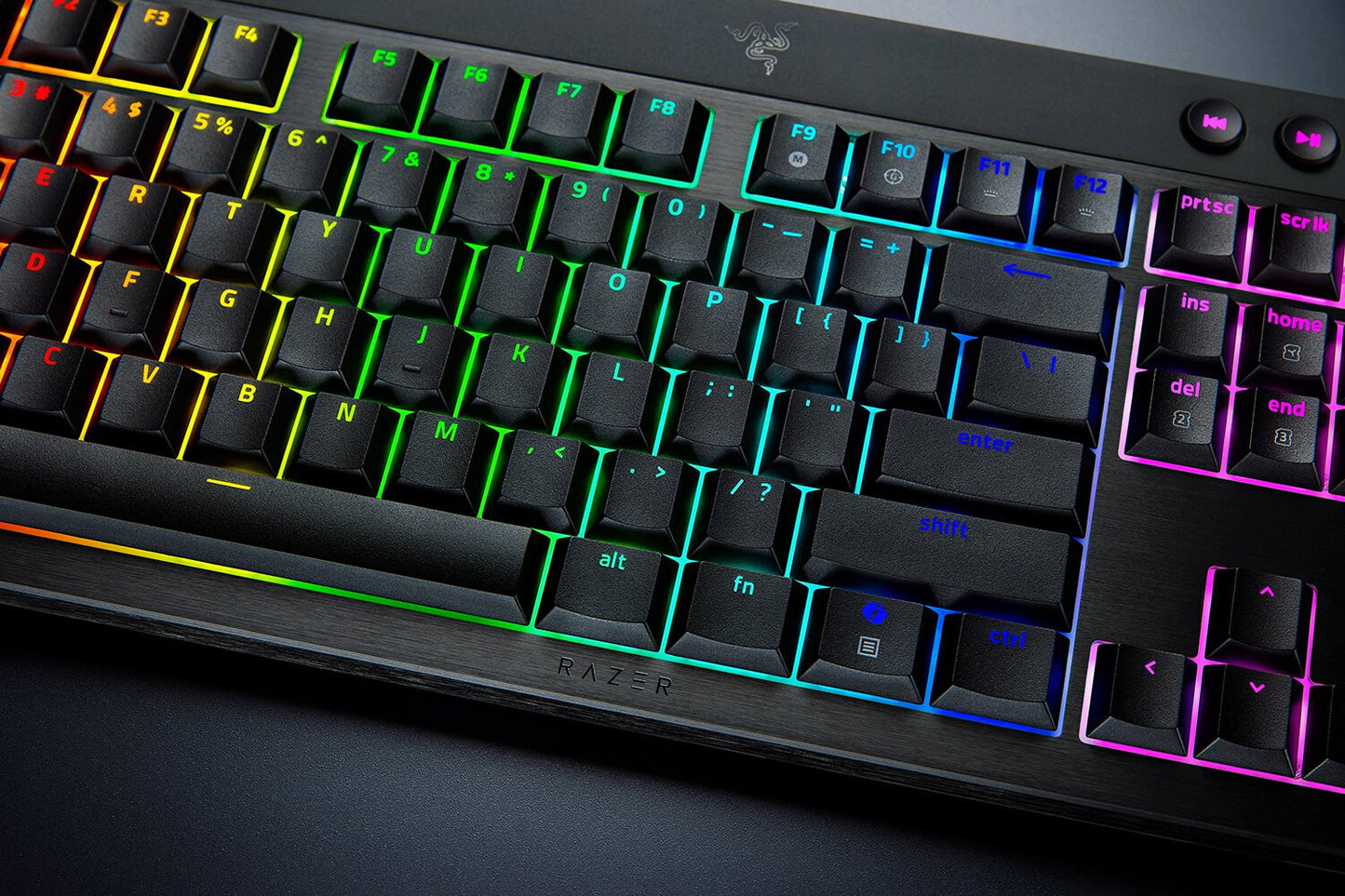 Razer BlackWidow V4 keyboard Gaming USB + RF Wireless + Bluetooth QWERTY US International Black