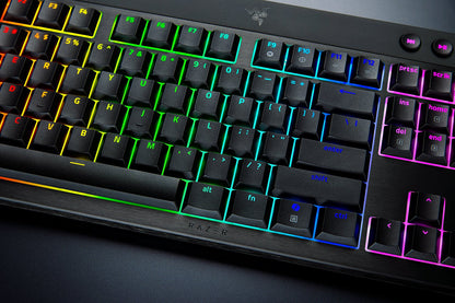 Razer BlackWidow V4 keyboard Gaming USB + RF Wireless + Bluetooth QWERTY US International Black