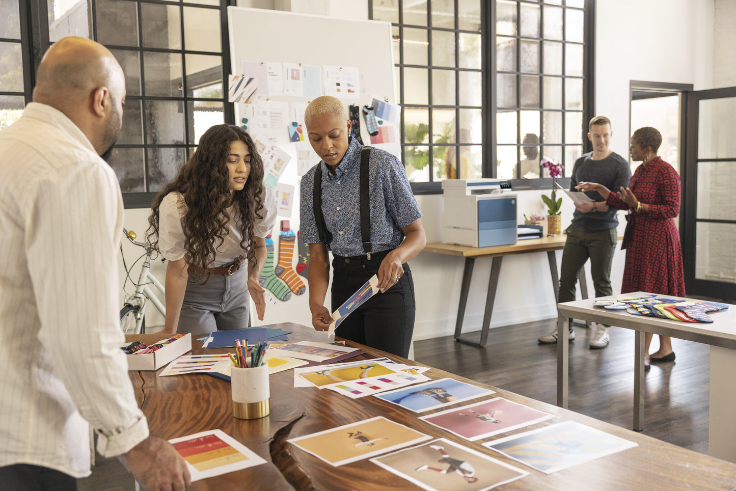 HP Color LaserJet Pro LaserJet Pro 4302fdn Multifunction Color Printer, Ethernet Only; Copier, Scanner