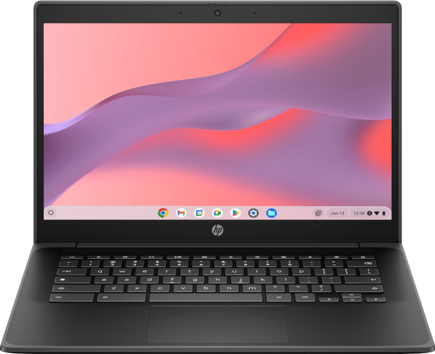 HP Fortis G1i 14 Chromebook Intel® N N150 35.6 cm (14") Touchscreen HD 4 GB LPDDR5-SDRAM 32 GB eMMC Wi-Fi 6 (802.11ax) ChromeOS Black